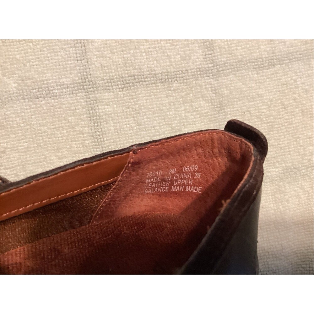 prlvo by clarks women’s Mary Jane’s sz 8 brown 76010 comfort leather/suede - Picture 8 of 10